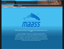 Tablet Screenshot of maass-slicers.de